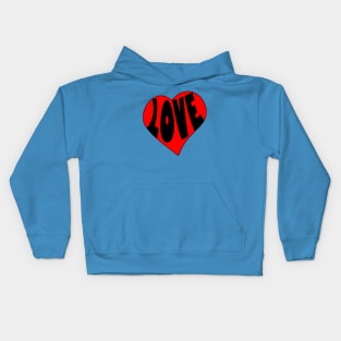 Love In My Heart Valentine's Day Sweetest Day Boyfriend Girlfriend Son Daughter Kids Hoodie